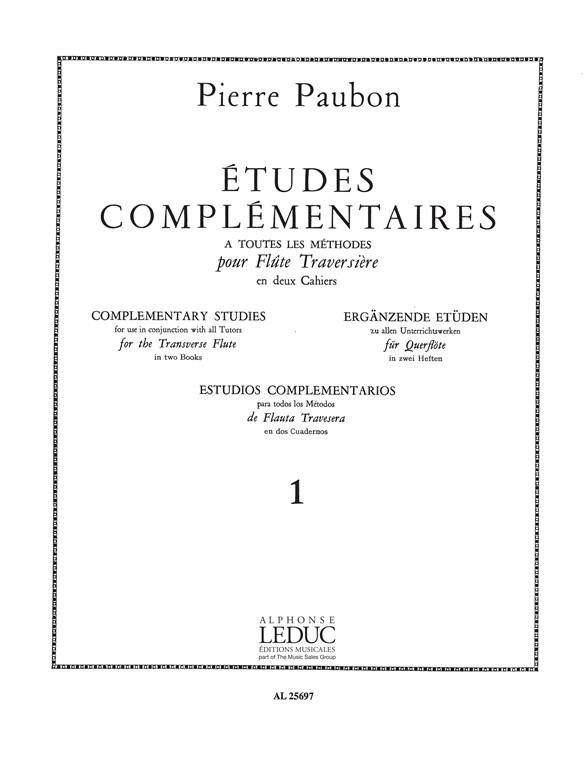 Etudes complementaires Vol.1