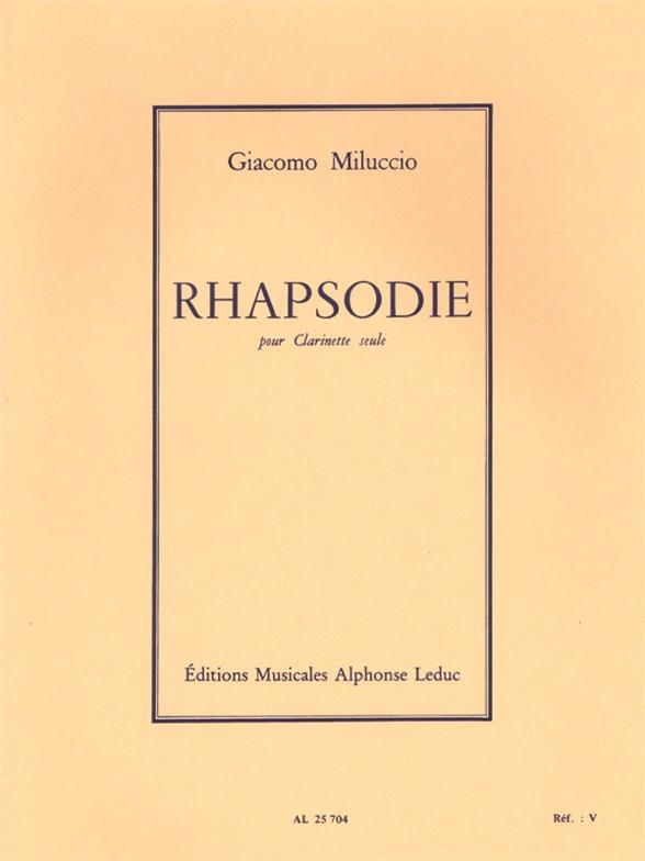 Giacomo Miluccio: Rhapsodie