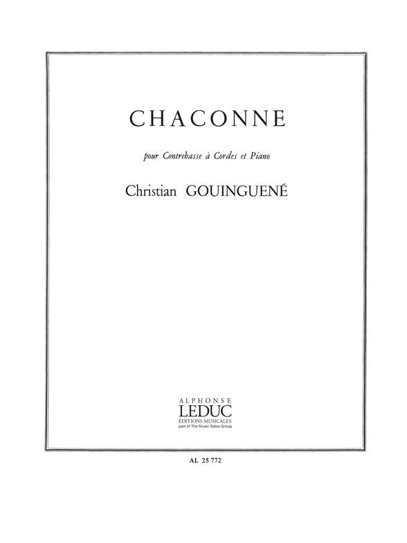 Gouinguene: Chaconne