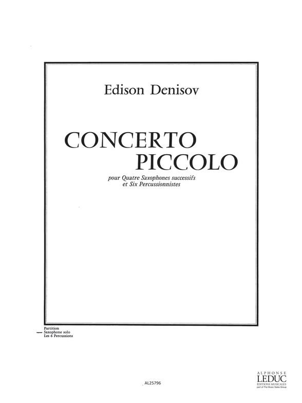 Edison Denisov: Concerto Piccolo