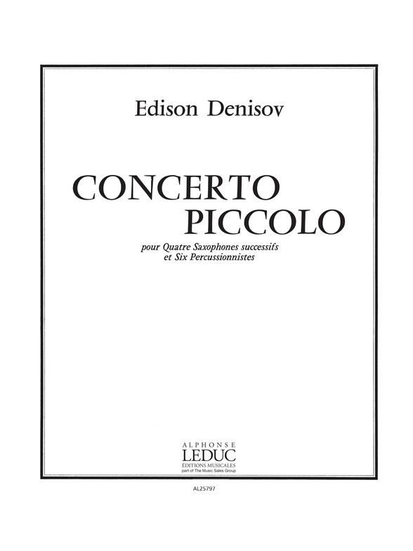 Edison Denisov: Concerto piccolo