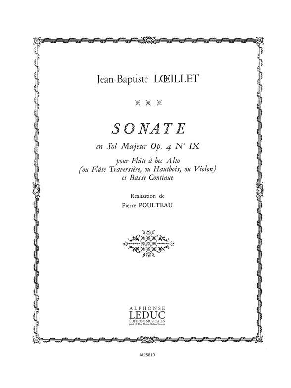 Sonate Op.4, No.9 in G major