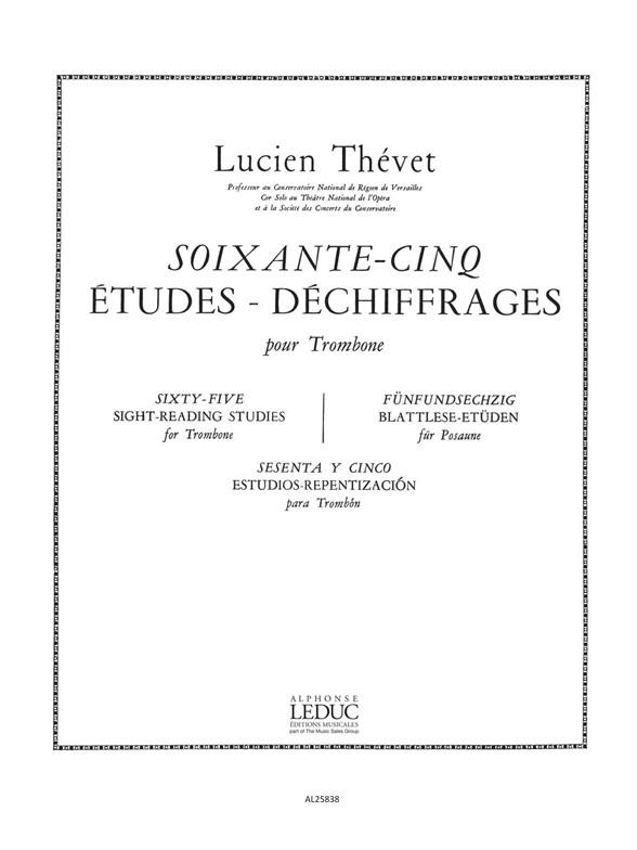 Thevet: 65 Etudes-Dechifuerages