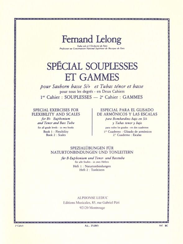 Lelong: Special Souplesses et Gammes
