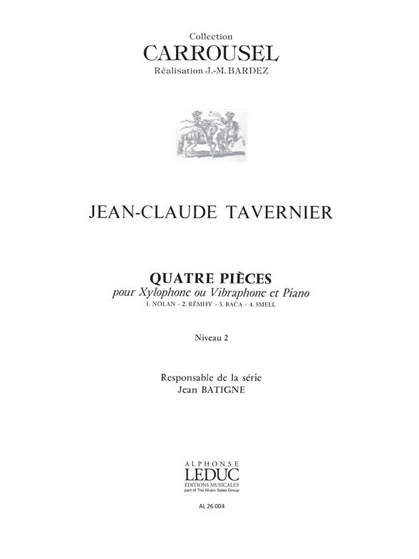 J.Cl. Tavernier: 4 Pieces -C.Carrousel