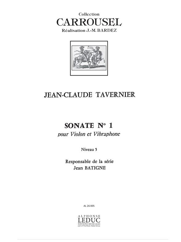J.Cl. Tavernier: Sonate N01 -C.Carrousel