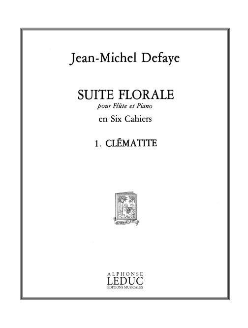 Suite florale No.1: Clematite