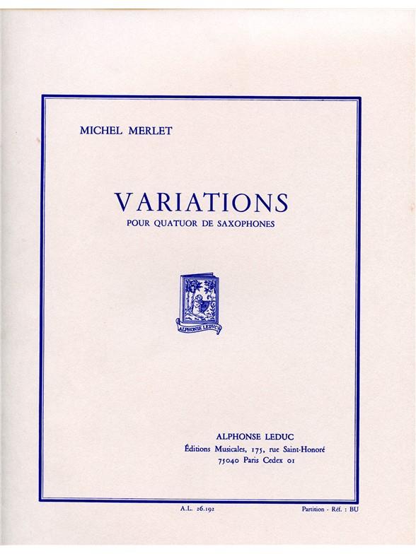 Michel Merlet: Variations Op32