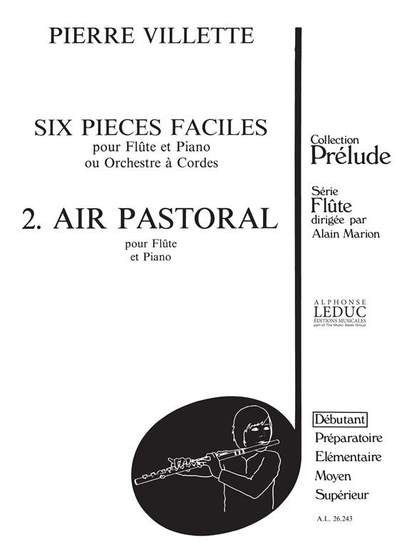 Villette: 6 Pieces Faciles N02 Air Pastoral