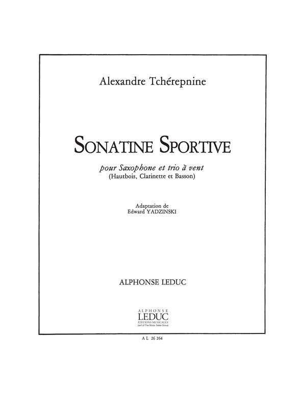 Alexandre Tcherepnin: Sonatine sportive