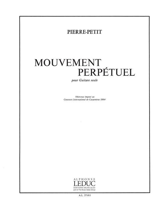 P. Petit: Mouvement Perpetuel