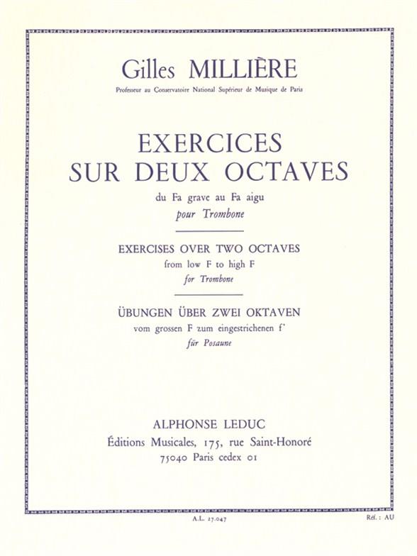 Gilles Millière: Exercices sur 2 octaves