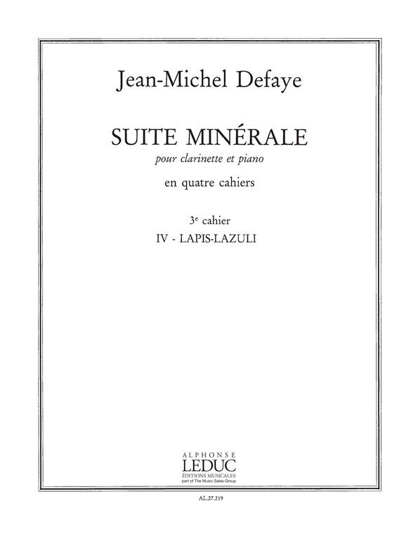 J.M. Defaye: Suite Minerale Vol.3 - N04-Lapis Lazuli