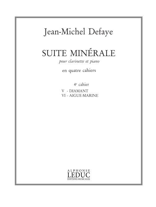 J.M. Defaye: Suite Minerale Vol.4-N05-Diamant-N06-Aigue Marine
