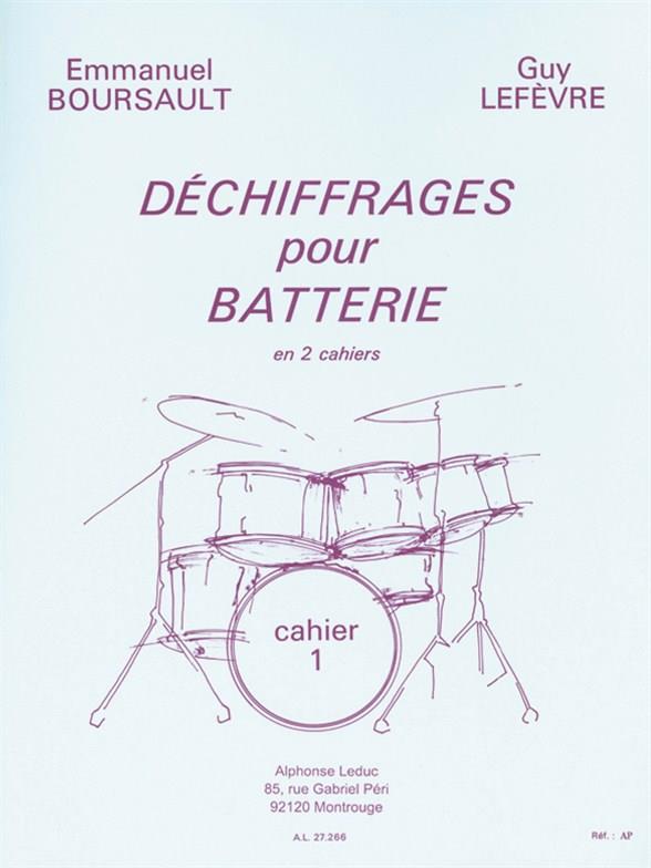 Dechifuerages Pour Batterie - Vol. 1