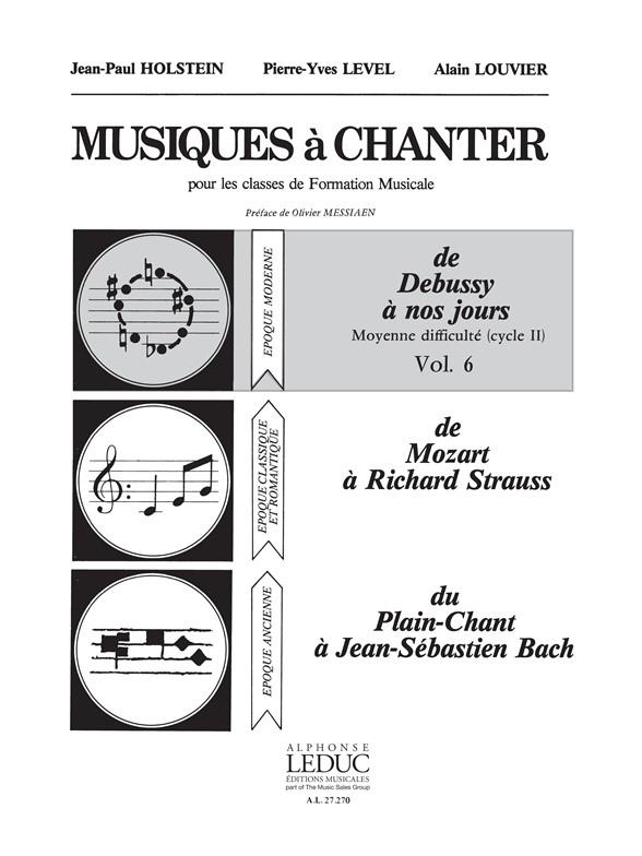 Level Musiques A Chanter Cycle 2 Niv Moy Vol 6