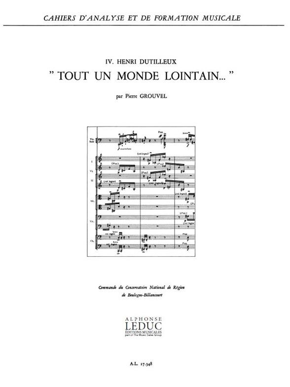 Cahier D'analyse Et Formation Musicale Vol 4