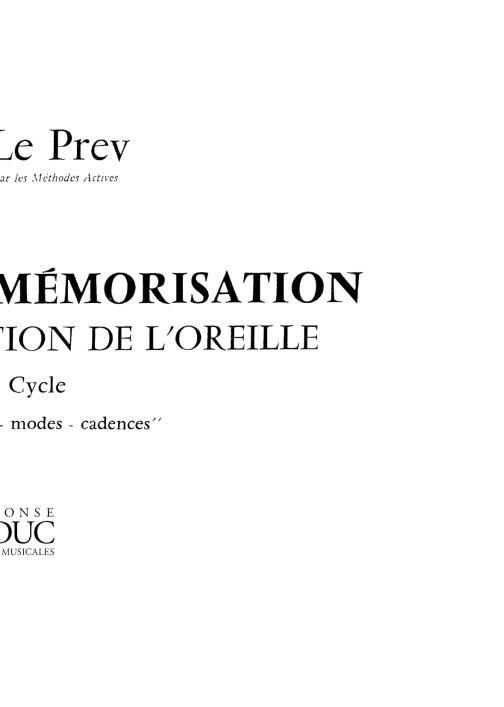 Exercices De Memorisation