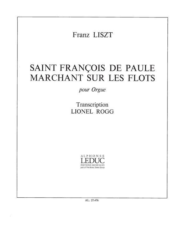 Franz Liszt: 2 Légendes No.2