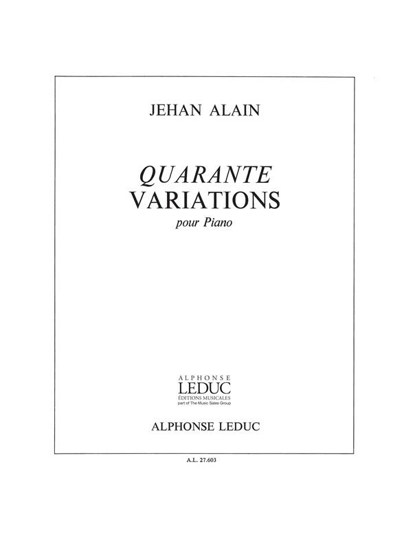 J. Alain: 40 Variations