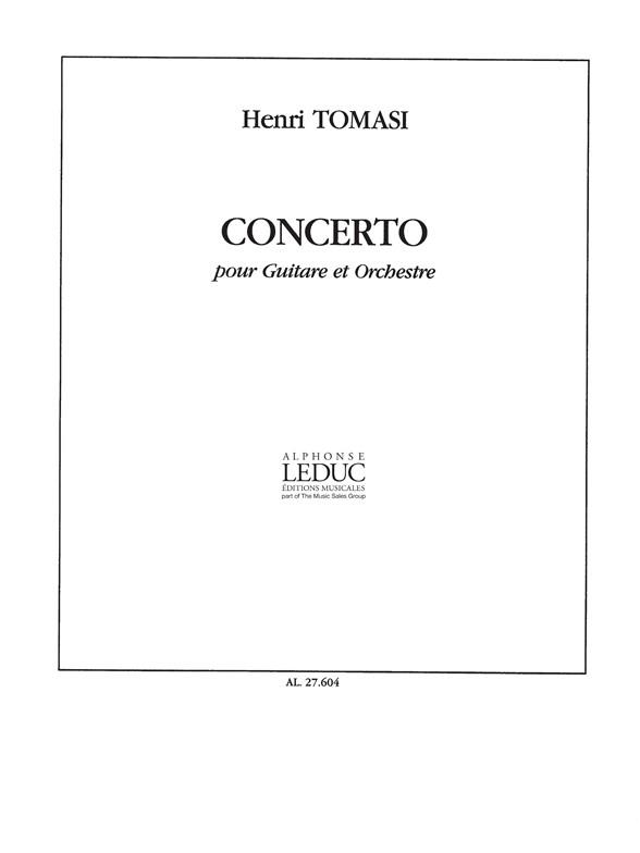 Henri Tomasi: Concerto-Guitare Orchestre