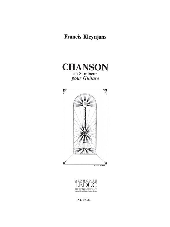 Kleynjans: Chanson En Si Mineur