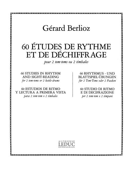 60 Etudes de Rythme et de Dechiffrage