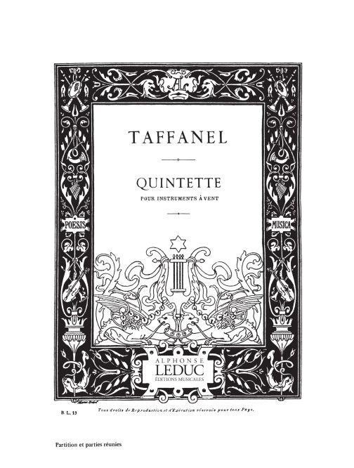 Taffanel: Quintette