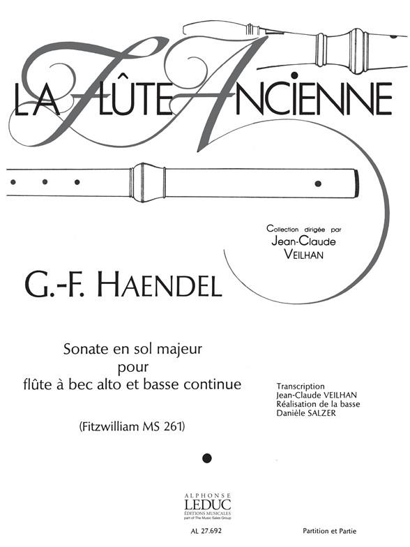 Georg Friedrich Handel: Sonata in G major