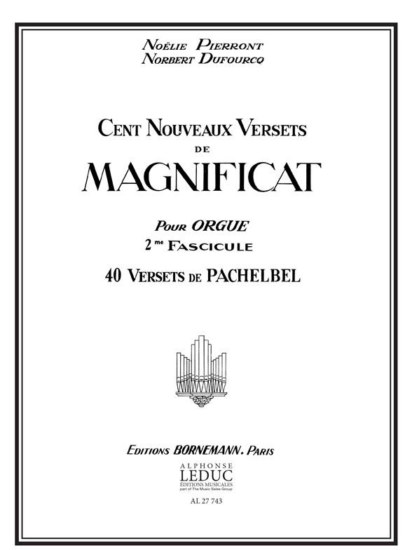 Pachelbel: 100 Nouveaux Versets De Magni-