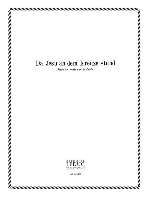 Scheidt: Choral:Da Jesu An Dem Kreuze