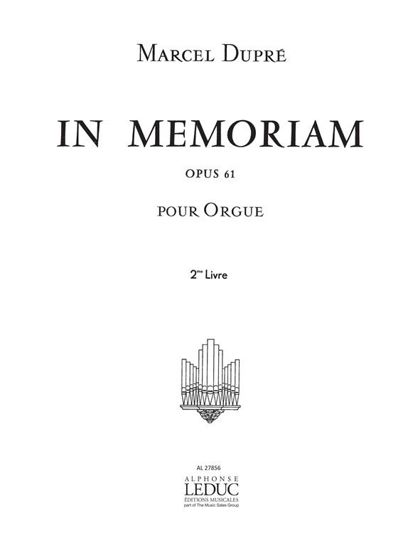 In Memoriam Op.61 Volume 2