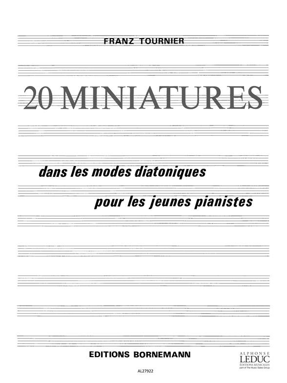 F. Tournier: 20 Miniatures