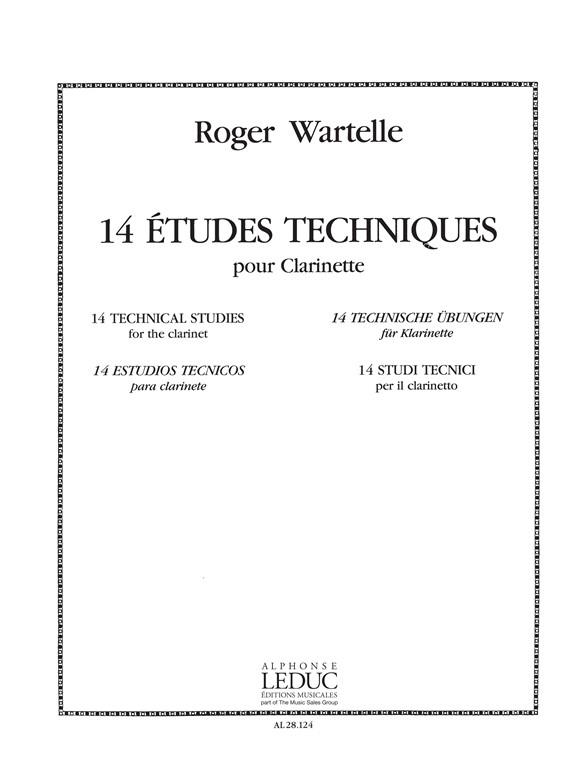 Wartelle: 14 Etudes Techniques
