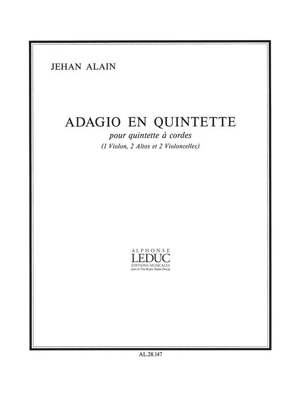 J. Alain: Adagio En Quintette -Strings
