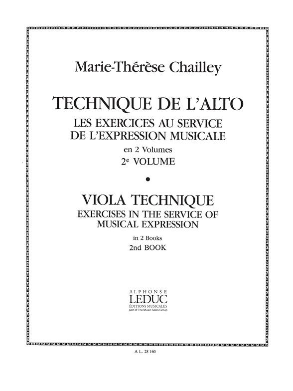 Technique de Lalto Exercices Au Service Vol 2