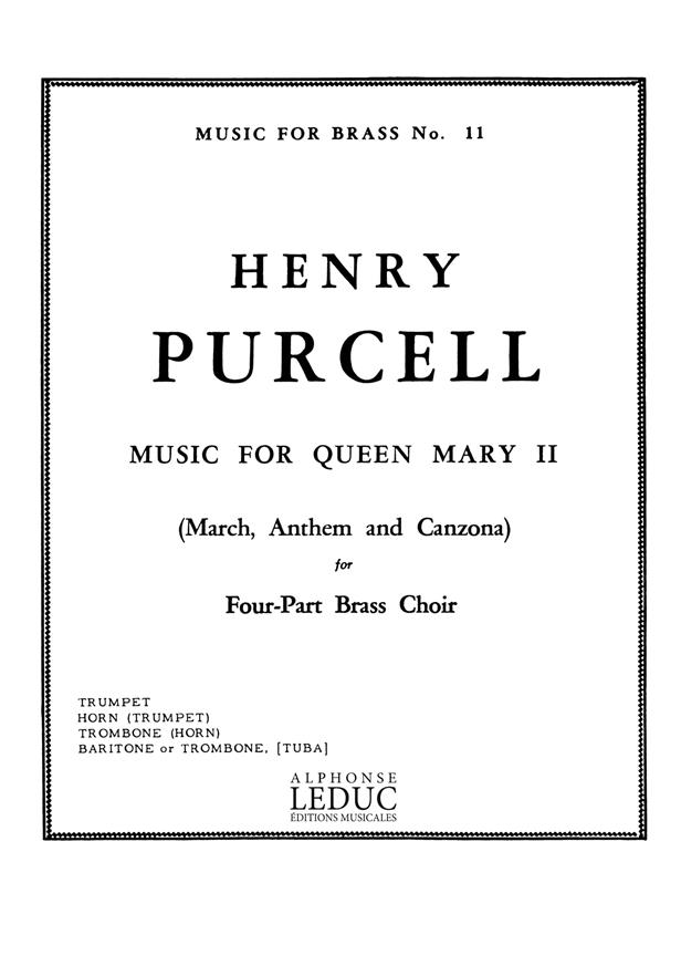 Purcell: Music For Queen Mary 2