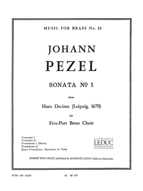 Pezel: Sonata N01-Hora Decima