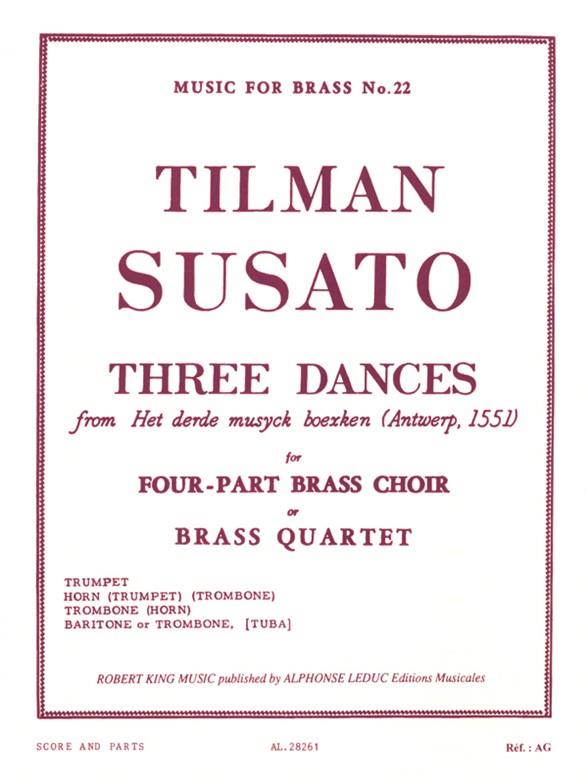 Tielman Susato: 3 Danses