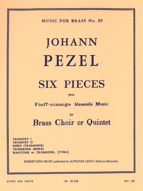 Pezel: 6 Pieces-5 Part Brass Music