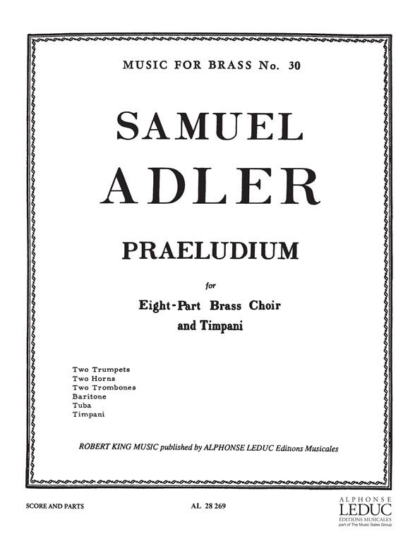 Samuel Adler: Praeludium