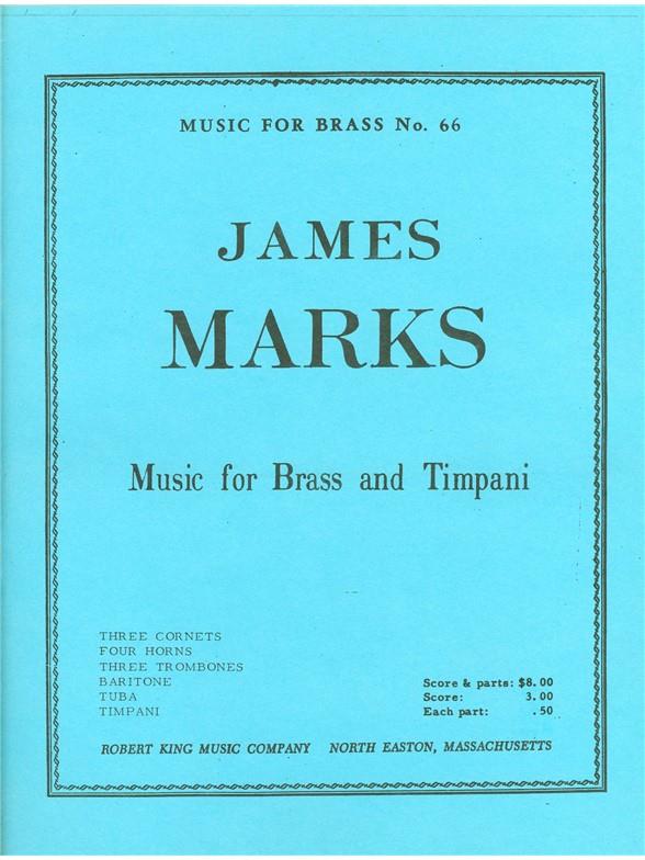 Marks: Music For Brass And Timpani