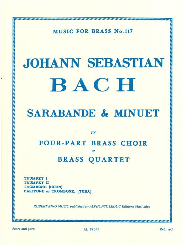 Bach: Sarabande And Menuet