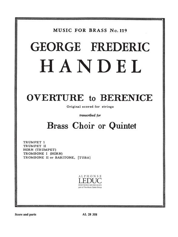 Händel: Ouverture From Berenice