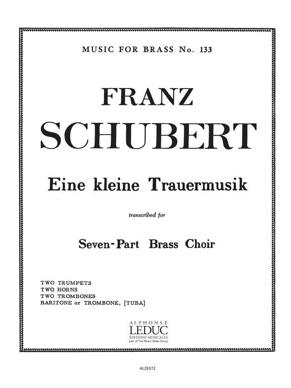Franz Schubert: Kleine Trauermusik