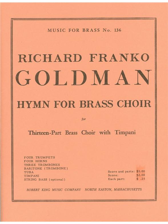 Goldman: Hymn For Brass Choir