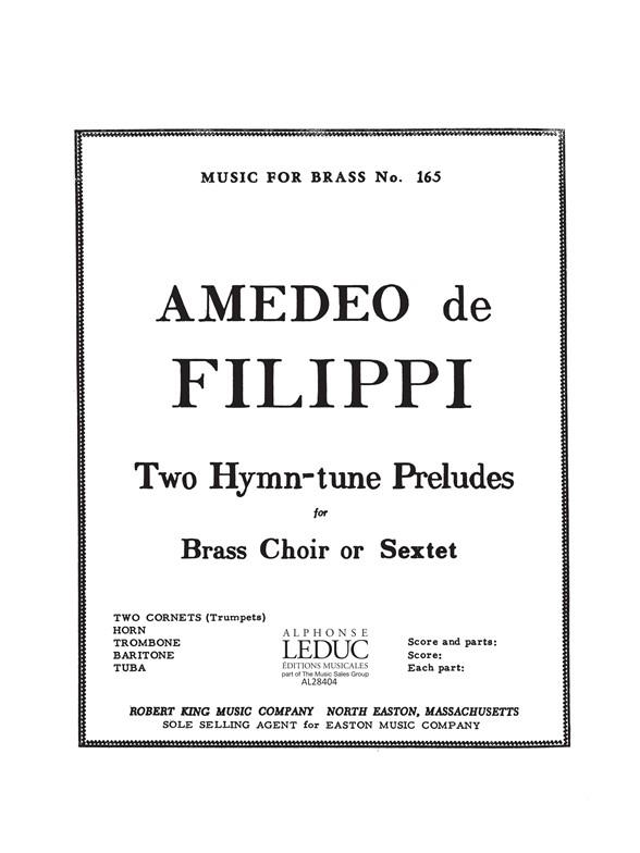 Filipi: 2 Hymn-Tune Preludes