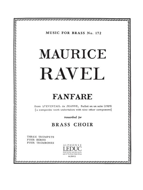 Maurice Ravel: Fanfare