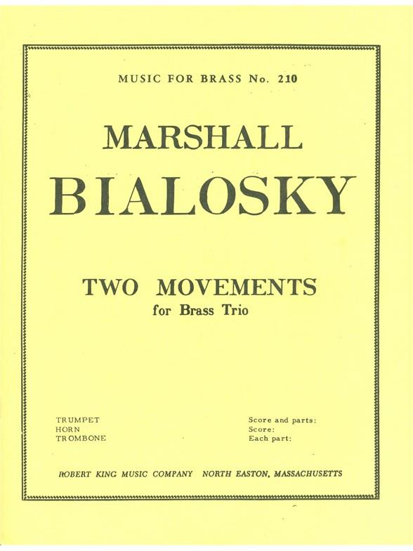 Bialosky: 2 Movements