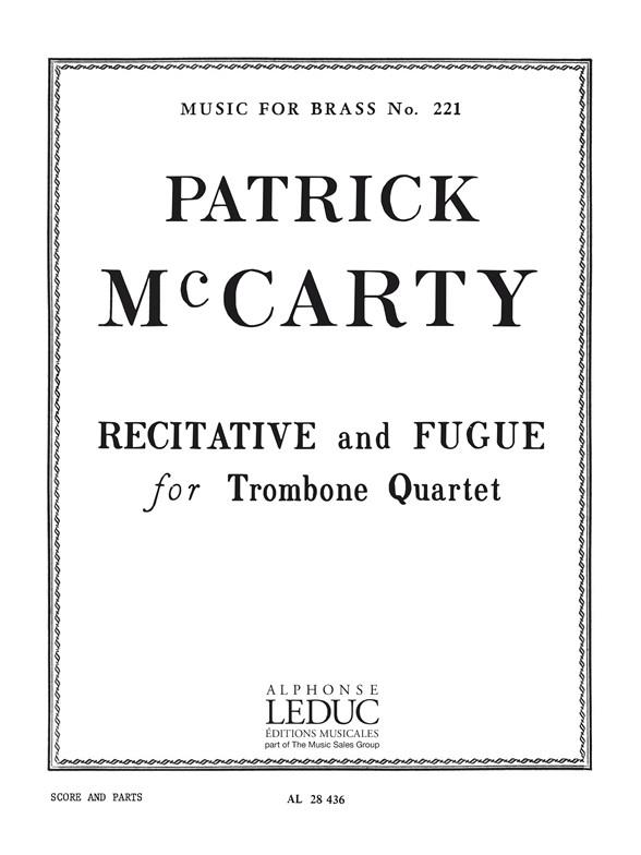 Patrick McCarty: Recitative and Fugue